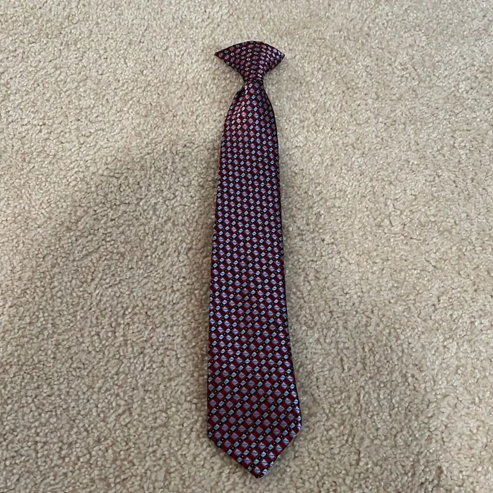 KIDS RED AND BLUE TIE